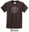 Kids Yoga Shirt Vishuddha Chakra Meditation Youth T-shirt