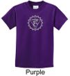 Kids Yoga Shirt Vishuddha Chakra Meditation Youth T-shirt
