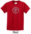 Kids Yoga Shirt Vishuddha Chakra Meditation Youth T-shirt