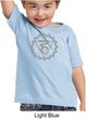Kids Yoga Shirt Vishuddha Chakra Meditation Youth Toddler T-shirt