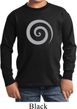 Kids Yoga Shirt Vortex Long Sleeve Tee T-Shirt
