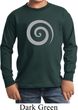 Kids Yoga Shirt Vortex Long Sleeve Tee T-Shirt