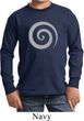Kids Yoga Shirt Vortex Long Sleeve Tee T-Shirt