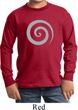 Kids Yoga Shirt Vortex Long Sleeve Tee T-Shirt