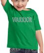 Kids Yoga Shirt Warrior Text Toddler Tee T-Shirt