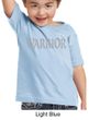 Kids Yoga Shirt Warrior Text Toddler Tee T-Shirt