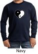 Kids Yoga Shirt Yin Yang Heart Long Sleeve Tee T-Shirt