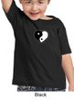 Kids Yoga Shirt Yin Yang Heart Small Print Toddler Tee T-Shirt