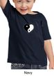 Kids Yoga Shirt Yin Yang Heart Small Print Toddler Tee T-Shirt