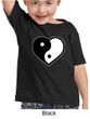 Kids Yoga Shirt Yin Yang Heart Toddler Tee T-Shirt