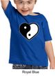 Kids Yoga Shirt Yin Yang Heart Toddler Tee T-Shirt