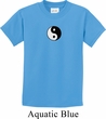 Kids Yoga Shirt Yin Yang Patch Small Print Tee T-Shirt