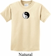 Kids Yoga Shirt Yin Yang Patch Small Print Tee T-Shirt