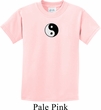 Kids Yoga Shirt Yin Yang Patch Small Print Tee T-Shirt