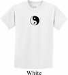 Kids Yoga Shirt Yin Yang Patch Small Print Tee T-Shirt