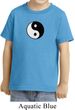 Kids Yoga Shirt Yin Yang Patch Small Print Toddler Tee T-Shirt