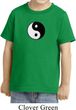 Kids Yoga Shirt Yin Yang Patch Small Print Toddler Tee T-Shirt
