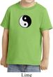 Kids Yoga Shirt Yin Yang Patch Small Print Toddler Tee T-Shirt