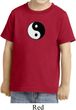 Kids Yoga Shirt Yin Yang Patch Small Print Toddler Tee T-Shirt