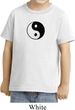 Kids Yoga Shirt Yin Yang Patch Small Print Toddler Tee T-Shirt