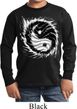 Kids Yoga Shirt Yin Yang Sun Long Sleeve Tee T-Shirt