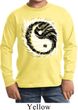 Kids Yoga Shirt Yin Yang Sun Long Sleeve Tee T-Shirt