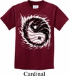 Kids Yoga Shirt Yin Yang Sun Tee T-Shirt