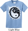 Kids Yoga Shirt Yin Yang Sun Tee T-Shirt