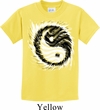 Kids Yoga Shirt Yin Yang Sun Tee T-Shirt