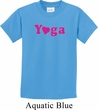 Kids Yoga Shirt Yoga Heart Neon Tee T-Shirt