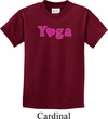 Kids Yoga Shirt Yoga Heart Neon Tee T-Shirt
