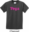 Kids Yoga Shirt Yoga Heart Neon Tee T-Shirt