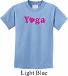 Kids Yoga Shirt Yoga Heart Neon Tee T-Shirt