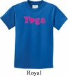 Kids Yoga Shirt Yoga Heart Neon Tee T-Shirt