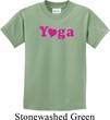 Kids Yoga Shirt Yoga Heart Neon Tee T-Shirt