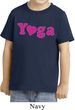 Kids Yoga Shirt Yoga Heart Neon Toddler Tee T-Shirt