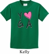 Kids Yoga Shirt Yoga Love Tee T-Shirt