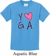 Kids Yoga Shirt Yoga Love Tee T-Shirt