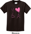 Kids Yoga Shirt Yoga Love Tee T-Shirt