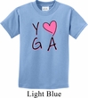 Kids Yoga Shirt Yoga Love Tee T-Shirt
