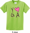 Kids Yoga Shirt Yoga Love Tee T-Shirt