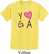 Kids Yoga Shirt Yoga Love Tee T-Shirt