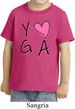 Kids Yoga Shirt Yoga Love Toddler Tee T-Shirt