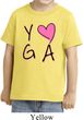 Kids Yoga Shirt Yoga Love Toddler Tee T-Shirt