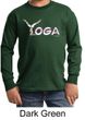 Kids Yoga Shirt Yoga Spelling Long Sleeve Tee T-Shirt