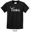Kids Yoga Shirt Yoga Spelling Tee T-Shirt