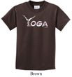 Kids Yoga Shirt Yoga Spelling Tee T-Shirt