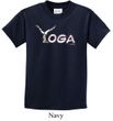 Kids Yoga Shirt Yoga Spelling Tee T-Shirt
