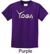 Kids Yoga Shirt Yoga Spelling Tee T-Shirt