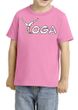 Kids Yoga Shirt Yoga Spelling Toddler Tee T-Shirt